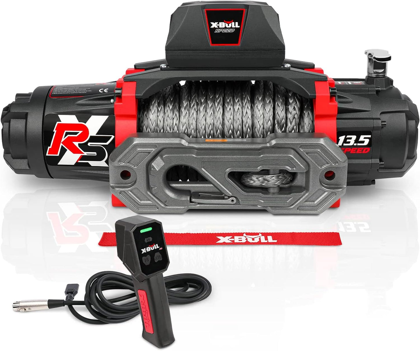 X-BULL 13,500lb Electric Winch